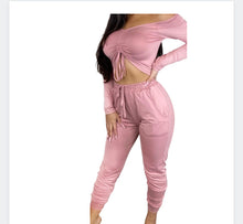 Load image into Gallery viewer, Christina Jogger Set (Mauve)