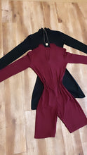Load image into Gallery viewer, Jaqueline Romper Reversible (Burgundy)