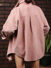 Load image into Gallery viewer, MAUVE SHACKET (ONE SIZE OVERSIZE)