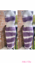 Load image into Gallery viewer, Pretty In Purple Tie-Dye Set