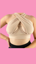 Load image into Gallery viewer, Alicia  (NUDE HALTER) TOP