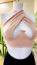 Load image into Gallery viewer, Alicia  (NUDE HALTER) TOP