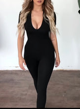 Load image into Gallery viewer, So Libby Jumpsuit (Black) Reversible