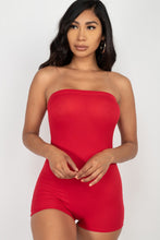 Load image into Gallery viewer, Aliana Short Shorts Romper  (Red)