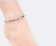 Load image into Gallery viewer, BABYGIRL ANKLET SILVER