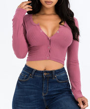 Load image into Gallery viewer, Simple Long Sleeve (MAUVE)