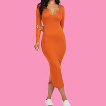 Load image into Gallery viewer, Amaya Mango Dress