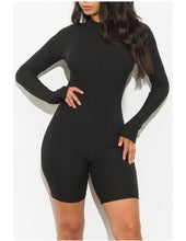 Load image into Gallery viewer, Jacqueline Romper Reversible (Black)