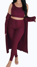 Load image into Gallery viewer, Fall Into Our 3 Pc Set (Burgundy)