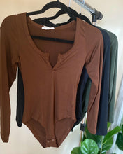 Load image into Gallery viewer, SEASON BODYSUITS (CHOCAOLATE)