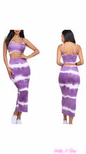 Load image into Gallery viewer, Pretty In Purple Tie-Dye Set