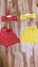Load image into Gallery viewer, Vicky  Short Set (Red)