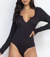 Load image into Gallery viewer, SEASON BODYSUIT (BLACK)